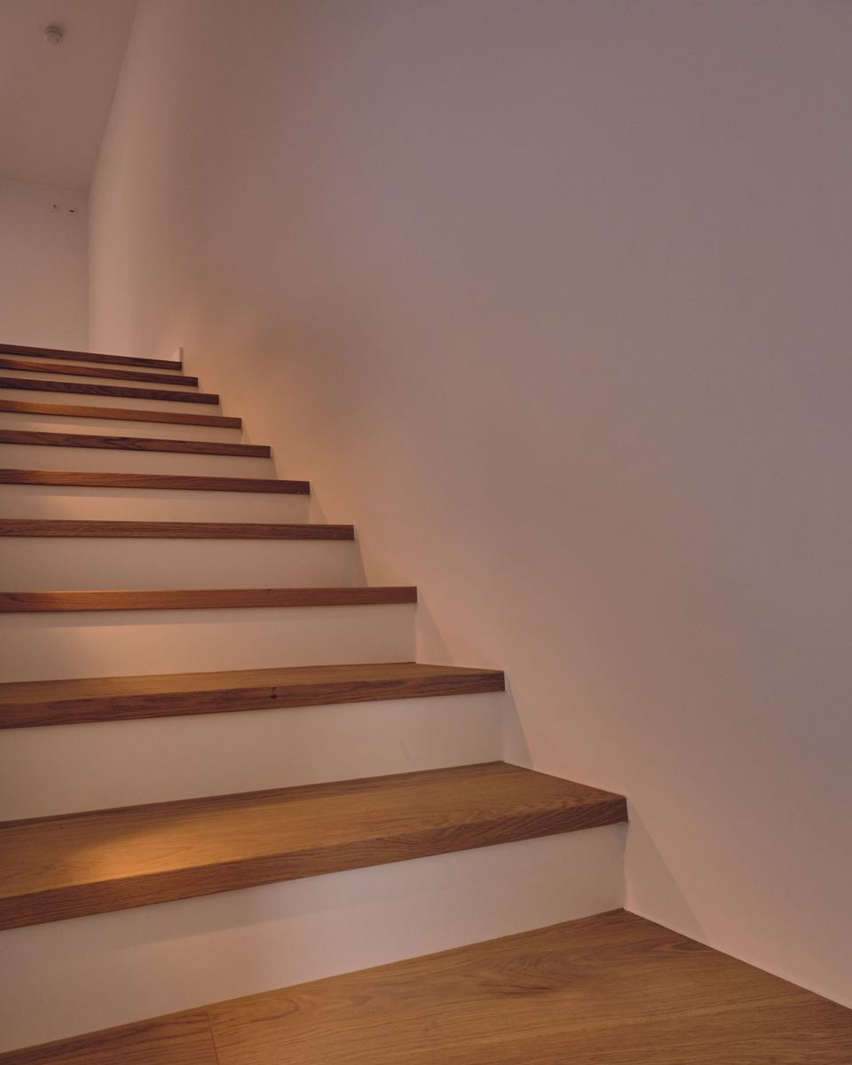 Beleuchtete Treppen