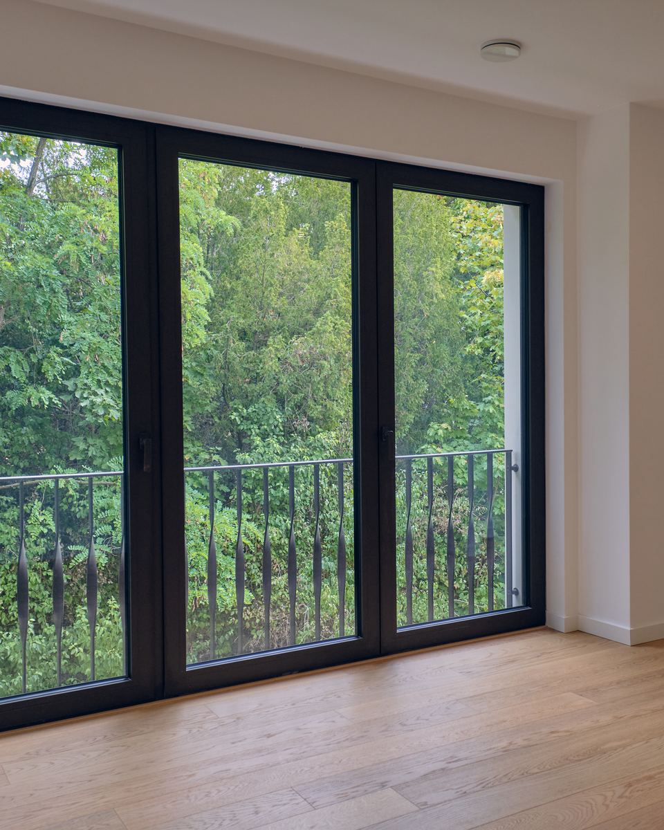 Bodentiefe Fensterfronten